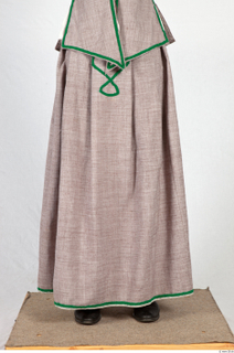  Photos Medieval Maid Woman in cloth dress 1 Medieval Clothing Medieval Maid grey dress lower body skirt 0001.jpg